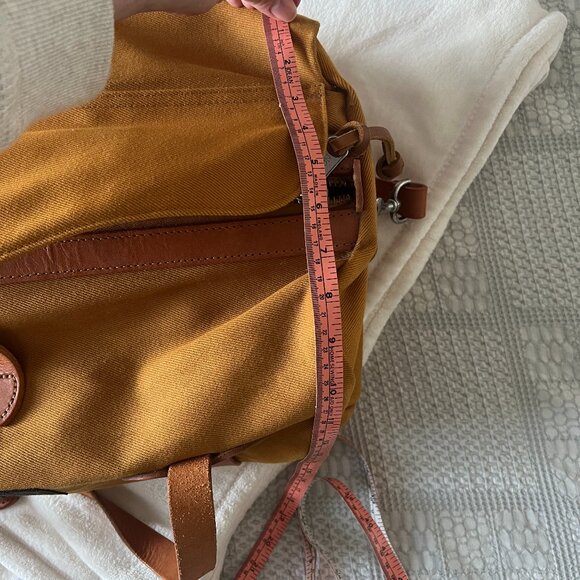 Filson Small Rugged Twill Duffle Bag — Chessie Tan - Picture 12 of 13